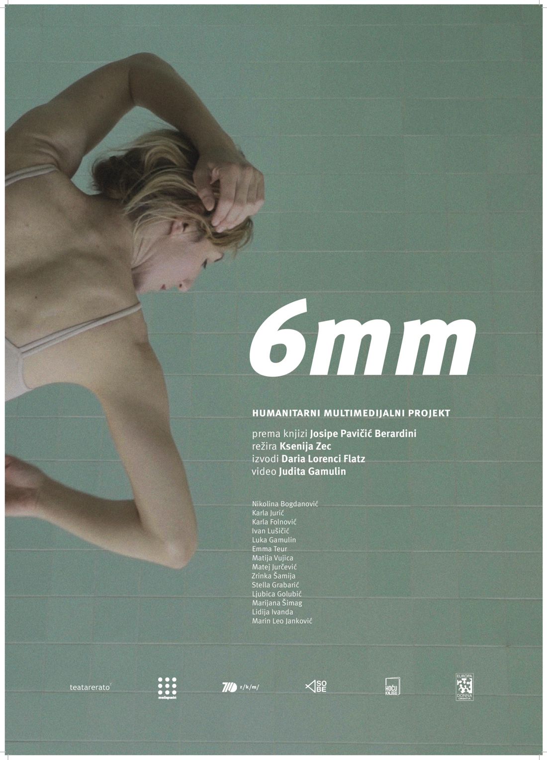 PREDSTAVA TEATRA ERATO  ” 6mm ”  – Srijeda, 24.4.2019. godine u 20:00 sati