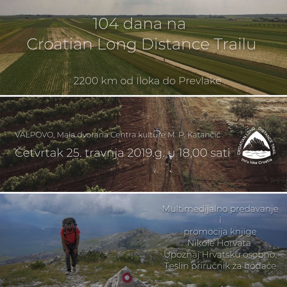 MULTIMEDIJALNO PREDAVANJE I PROMOCIJU KNJIGE  NIKOLE HORVATA: ” UPOZNAJ HRVATSKU OSOBNO, TESLIN PRIRUČNIK ZA HODAČE “