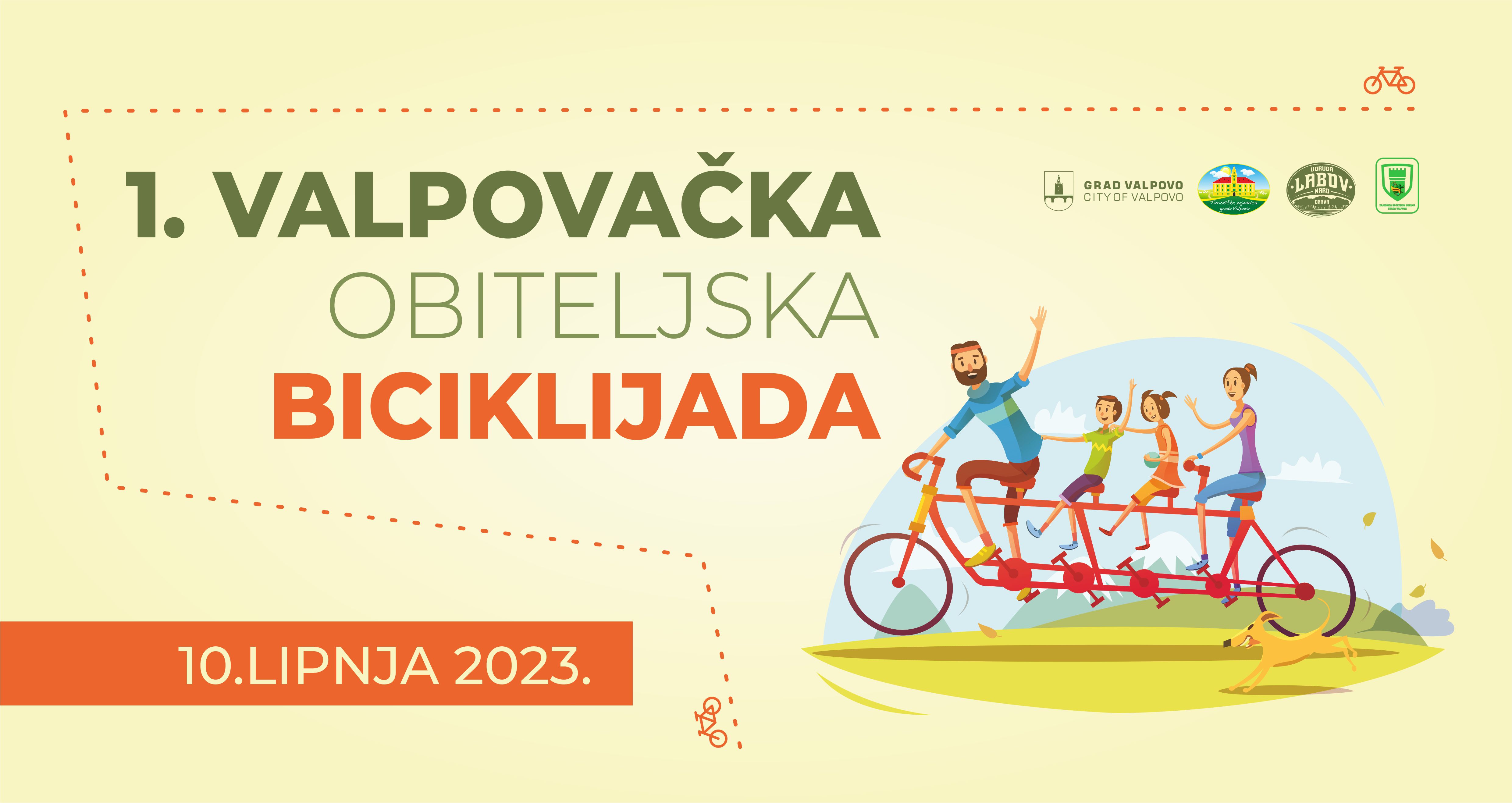 PRVA VALPOVAČKA OBITELJSKA BICIKLIJADA