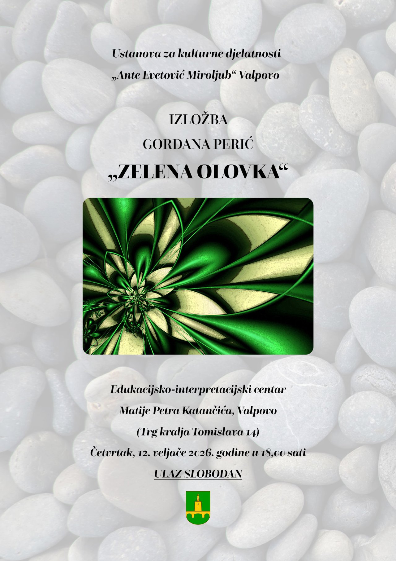 Otvorenje izložbe Gordane Perić – „Zelena olovka“