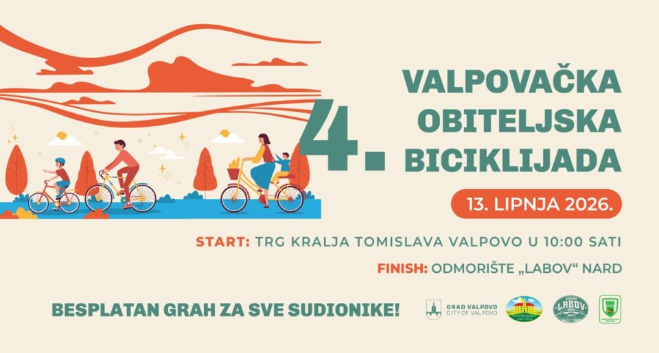 ČETVRTA VALPOVAČKA OBITELJSKA BICIKLIJADA