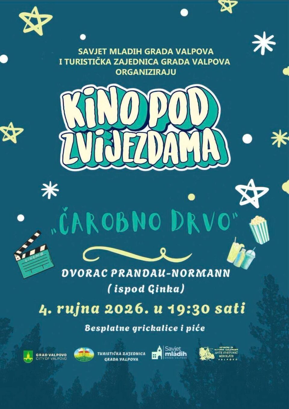 KINO POD ZVIJEZDAMA 2026. U VALPOVU
